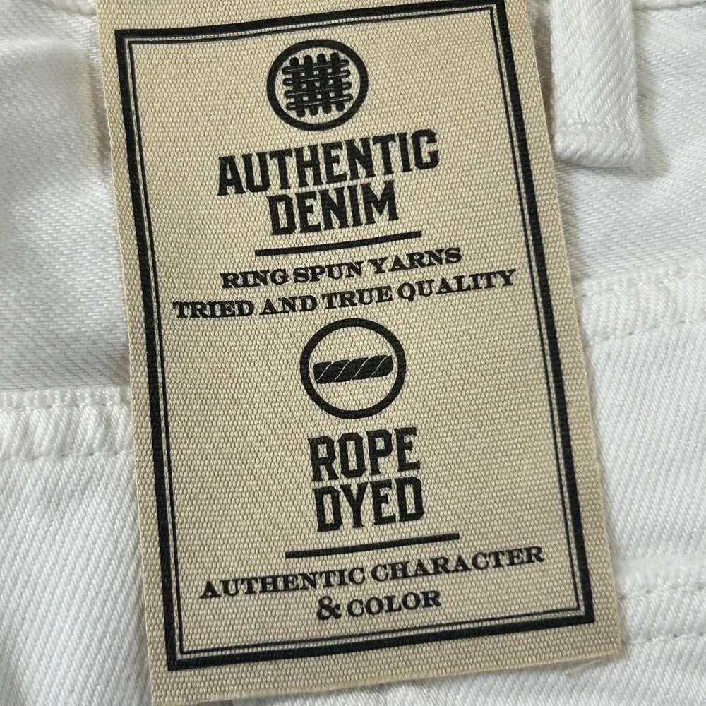 Polo Ralph Lauren Shorts Mens 40 White Vintage Classic Fit Denim 9 Inseam NWT